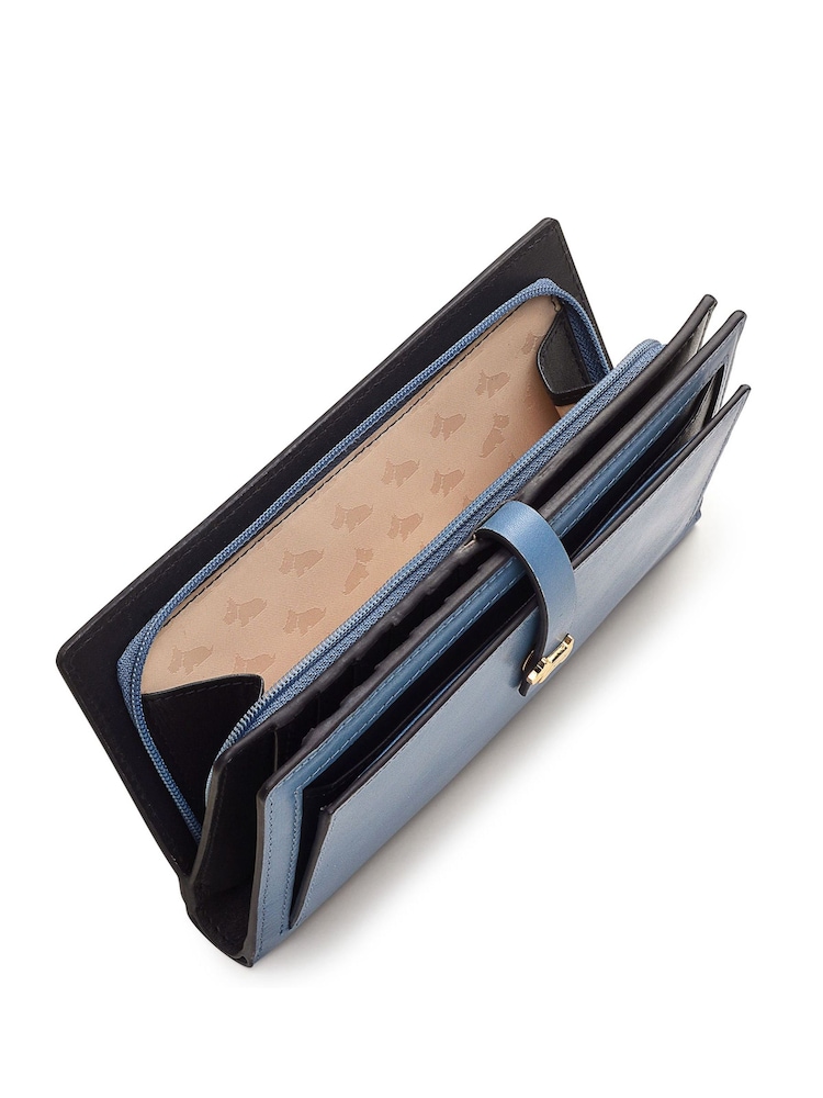 Radley London Blue Newick Road Large Bifold Matinee Purse - Image 4 of 4