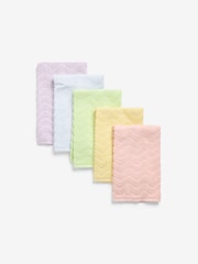 Set of 3 Pastel Set of 5 Tea Towels - Image 4 of 4