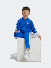 adidas Blue Adicolor Kids SST Tracksuit - Image 2 of 7