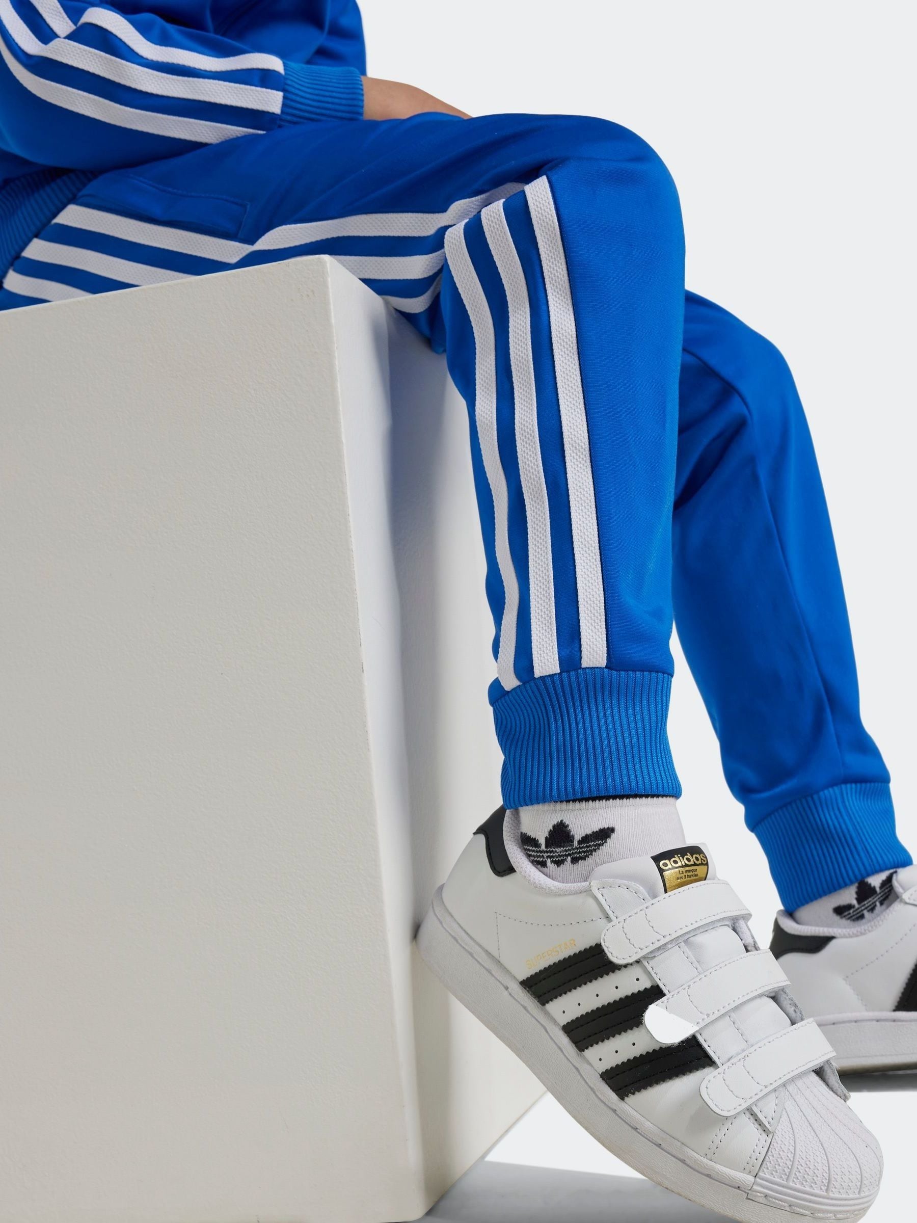 track pants adidas blue