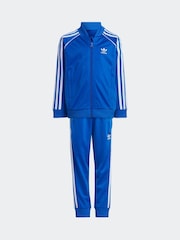 adidas Blue Adicolor Kids SST Tracksuit - Image 5 of 7