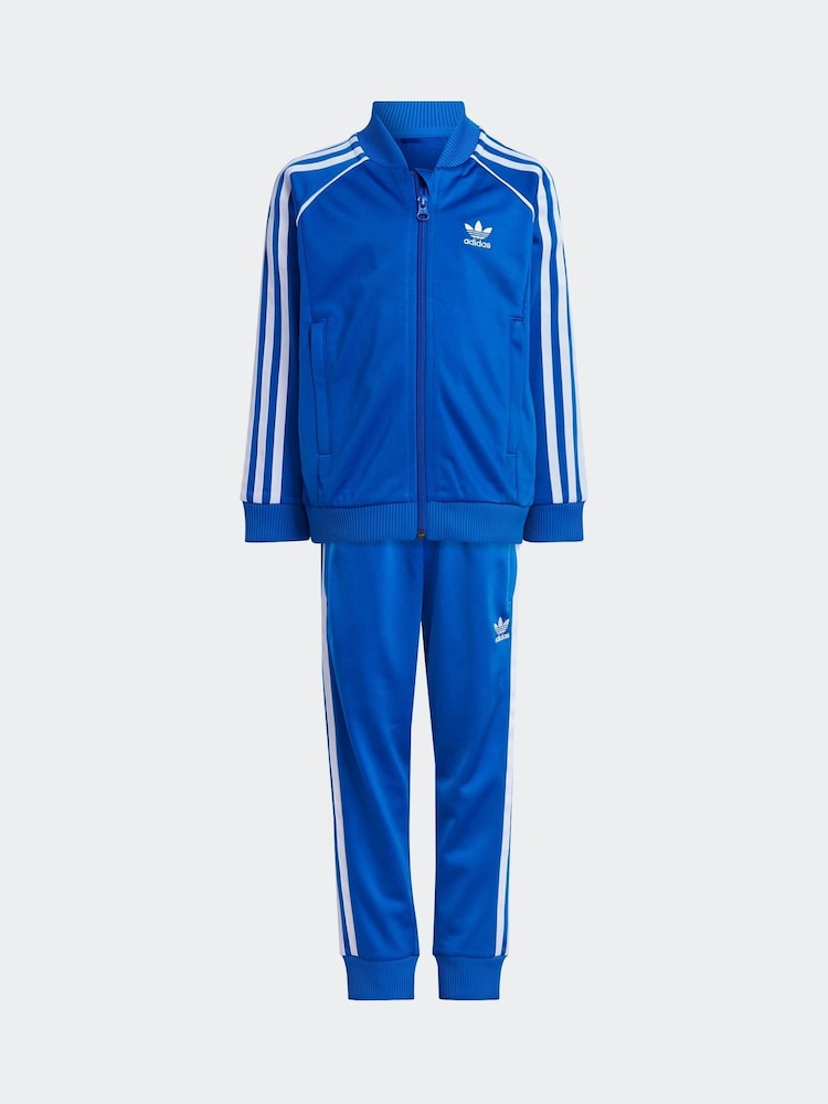Kjøp Blå adidas Adicolor SST Little Kids Tracksuit from Next Norway