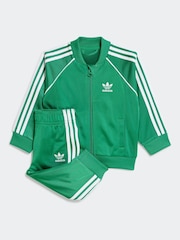 adidas Originals Green Infant SST Tracksuit - Image 1 of 7