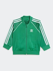 adidas Originals Green Infant SST Tracksuit - Image 2 of 7