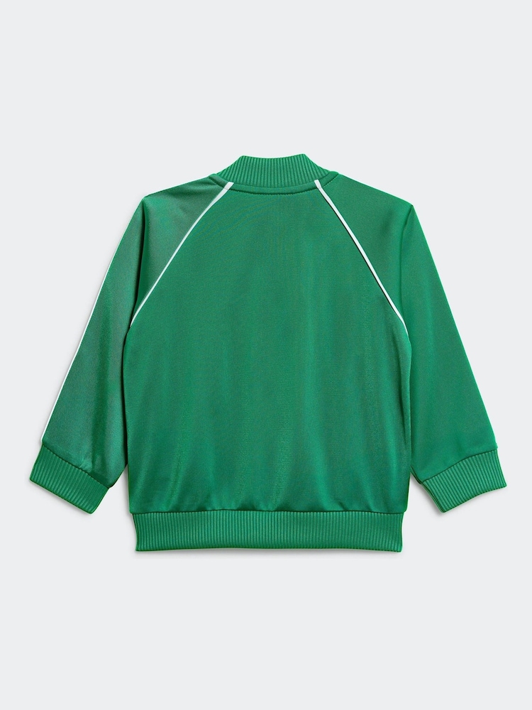 adidas Originals Green Infant SST Tracksuit - Image 3 of 7