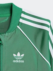 adidas Originals Green Infant SST Tracksuit - Image 5 of 7
