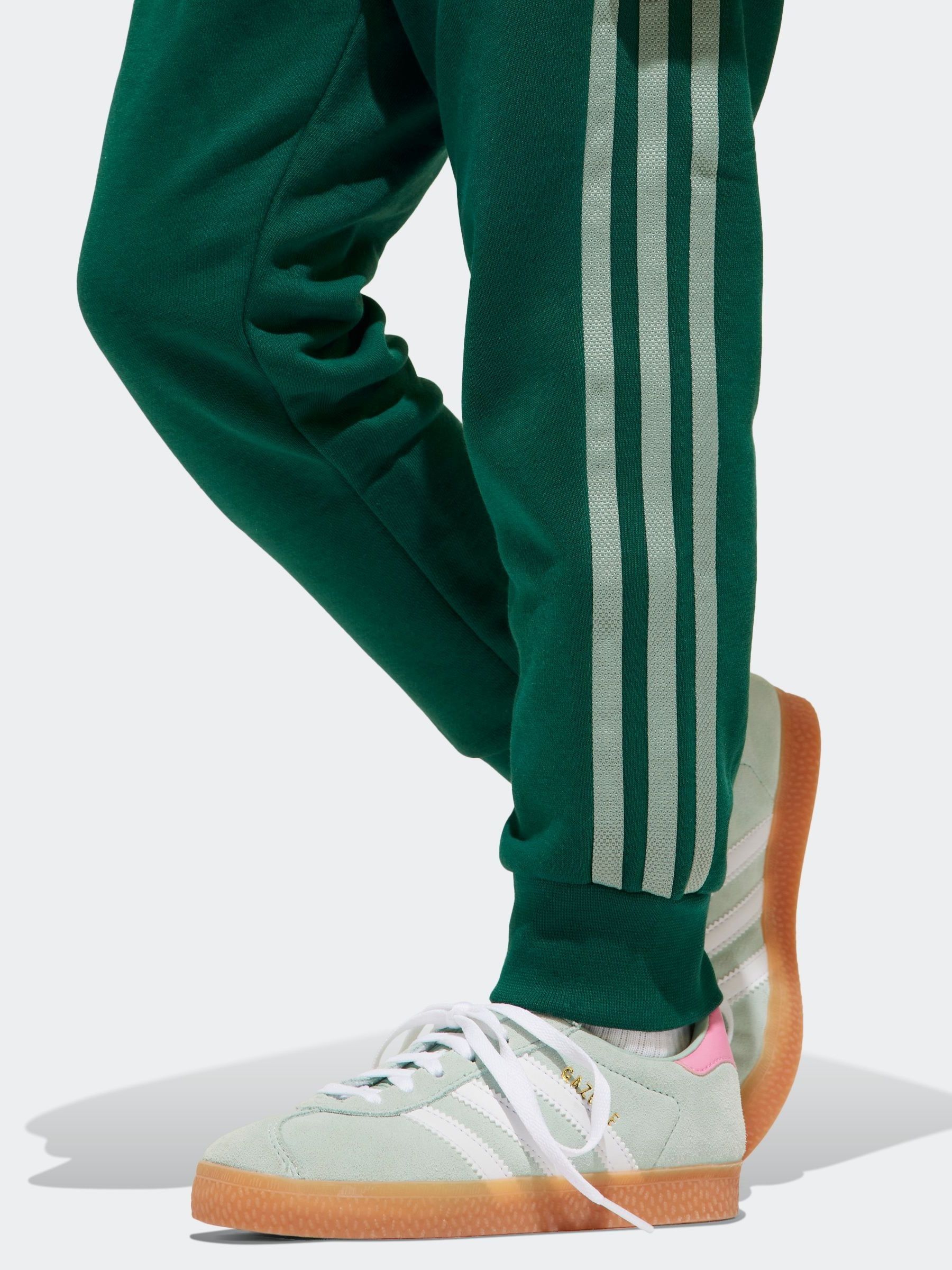 Buy adidas Originals Green Trefoil Crew Tracksuit from Next USA