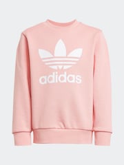 Chándal de cuello redondo Adicolor de adidas originals - Imagen 2 de 3