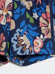 adidas Originals Blue Blue Floral Liberty London T-shirt and Short Set - Image 7 of 7