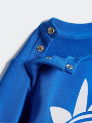 Azul - adidas Originals Infant Sweatshirt and Joggers Set - Imagen 6 de 7