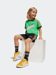 adidas originals Green 100% Cotton Short T-Shirt Set - Image 1 of 8