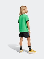 adidas originals Green 100% Cotton Short T-Shirt Set - Image 2 of 8
