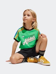 adidas originals Green 100% Cotton Short T-Shirt Set - Image 4 of 8