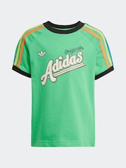 adidas originals Green 100% Cotton Short T-Shirt Set - Image 7 of 8