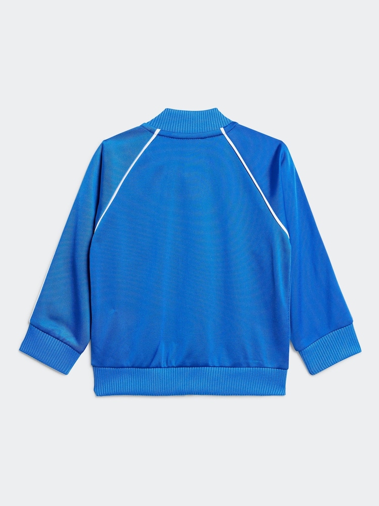 adidas Originals Blue Infants Adicolor SST Tracksuit - Image 3 of 7