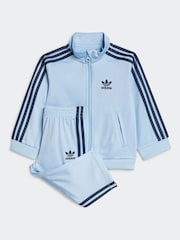 adidas Originals Blue Infant Firebird Tracksuit - Image 1 of 7