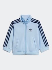 adidas Originals Blue Infant Firebird Tracksuit - Image 2 of 7