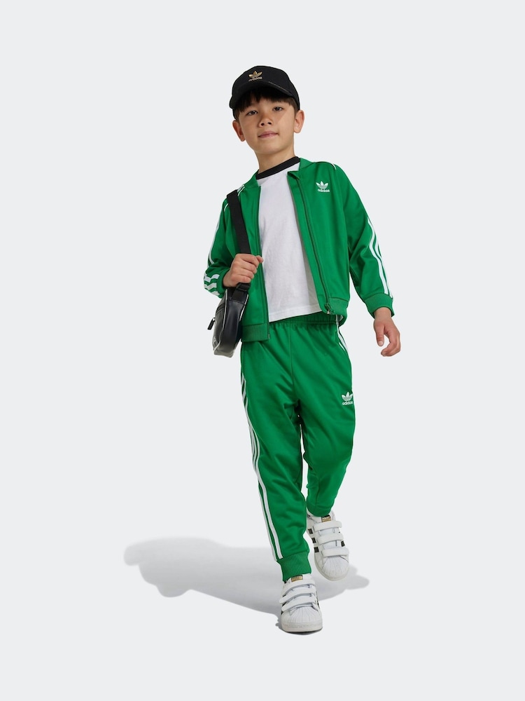Vihreä - adidas Adicolor Kids SST Verryttelypuku - Kuva 1 / 7