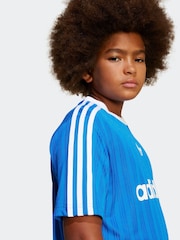 adidas originals Blue Adicolor T-Shirt - Image 5 of 6