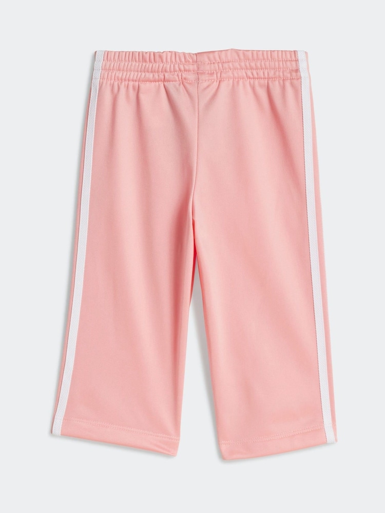 adidas Originals Pink Infants Firebird Tracksuit - Image 4 of 7