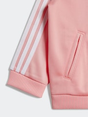 adidas Originals Pink Infants Firebird Tracksuit - Image 5 of 7