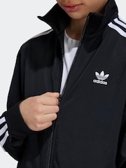 adidas originals Black Blue Firebird Sweatshirt - Image 3 of 5
