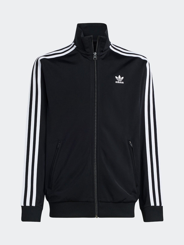 adidas originals Black Blue Firebird Sweatshirt - Image 5 of 5