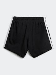adidas originals Black Kids 100% Cotton Shorts T-Shirt Set - Image 4 of 7
