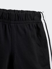 adidas originals Black Kids 100% Cotton Shorts T-Shirt Set - Image 7 of 7