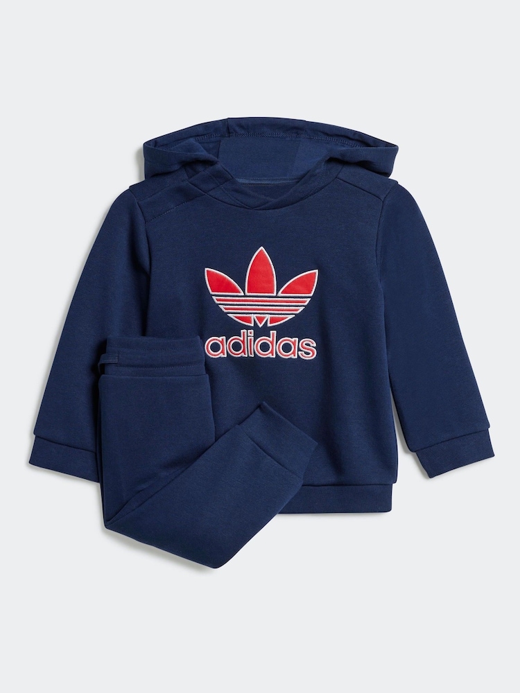 adidas originals Blue Infant Tracksuit Set - Image 1 of 1