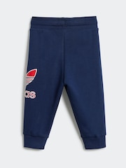 adidas originals Blue Infant Tracksuit Set - Image 4 of 7