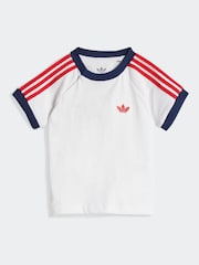 adidas originals Blue Denim 100% Cotton T-Shirt Set - Image 2 of 7