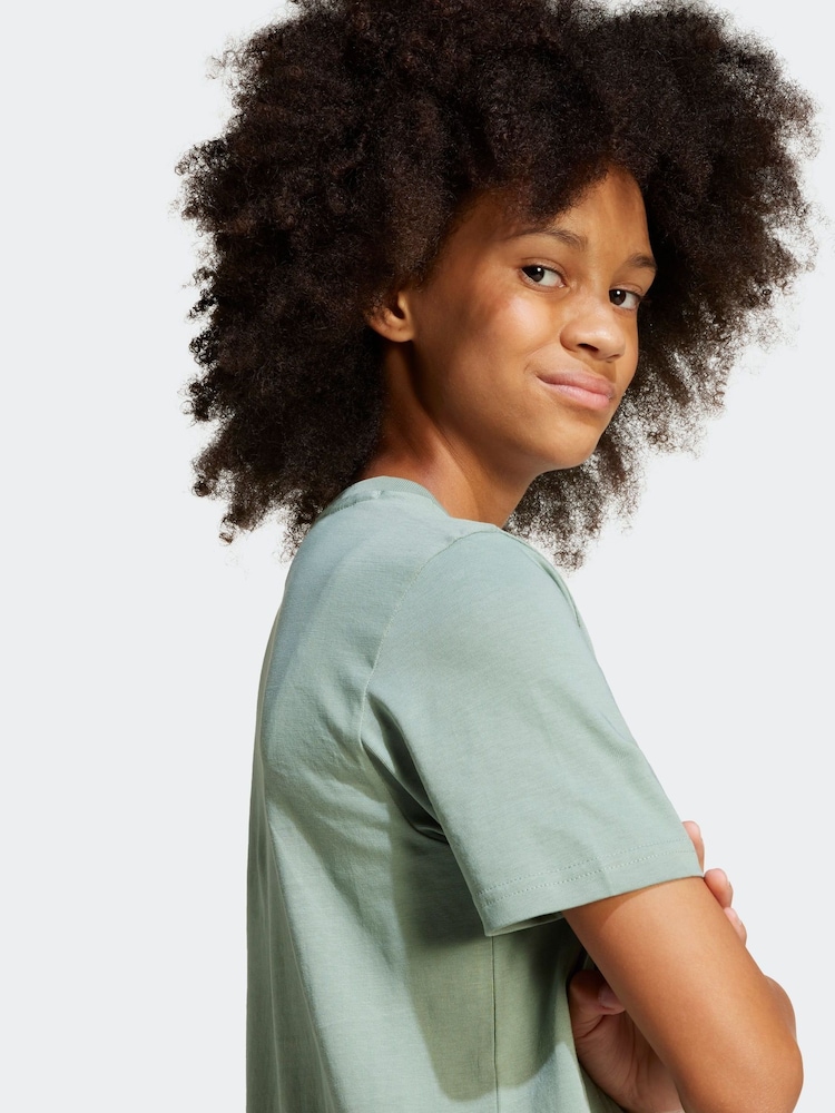 adidas originals Green T-Shirt Kids - Image 5 of 5 adidas originals Green T-Shirt Kids - Image 5 of 5