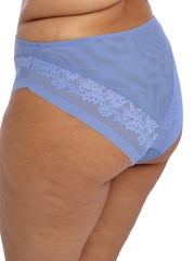 Elomi Blue Cornflower Nerina High Leg Briefs - Image 6 of 7