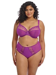Elomi Purple Hollyhock Matilda Full Briefs - Image 6 of 7