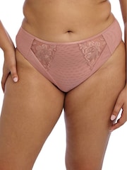 Elomi Pink Ash Rose Teagan High Leg Briefs - Image 4 of 7