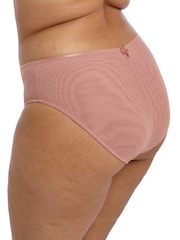 Elomi Pink Ash Rose Teagan High Leg Briefs - Image 6 of 7