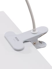 Seletti White Sparrow Landing Resin Table Lamp with Clamp - Image 6 of 6