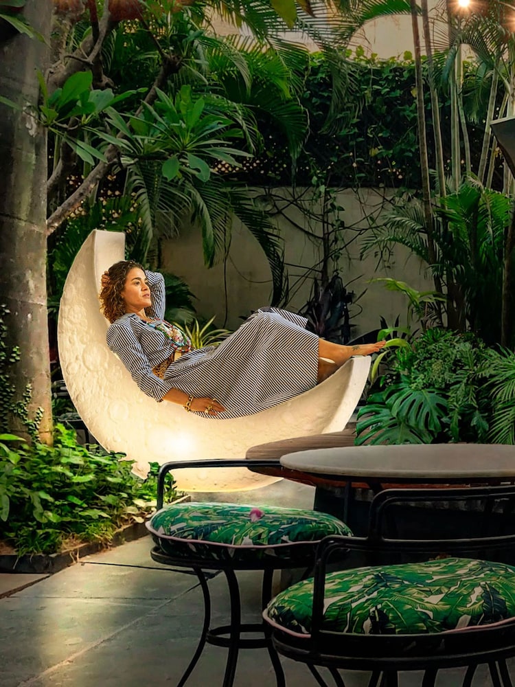 Seletti White My Moon Floor Seat Lamp - Image 1 of 5
