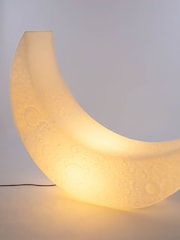 Seletti White My Moon Floor Seat Lamp - Image 4 of 5