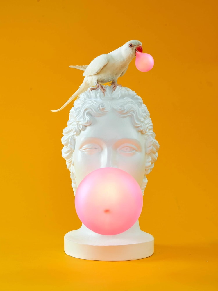 Seletti White Grace Resin Table Lamp - Image 1 of 6