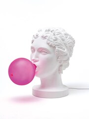 Seletti White Grace Resin Table Lamp - Image 3 of 6