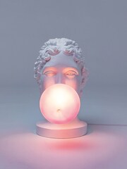 Seletti White Grace Resin Table Lamp - Image 5 of 6
