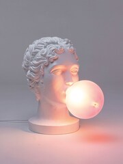Seletti White Grace Resin Table Lamp - Image 6 of 6