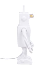 Seletti White Robot Porcelain Table Lamp - Image 5 of 6