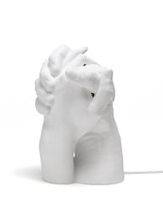 Seletti White With Me Porcelain Table Lamp - Image 3 of 6
