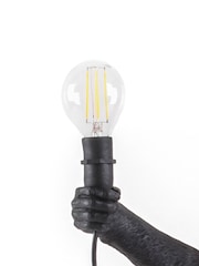 Seletti Black Sitting Monkey Outdoor Table Lamp - Image 5 of 5