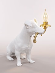Seletti White Rio The Dog Resin Table Lamp - Image 3 of 6