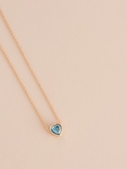 Gold Tone Birthstone Necklace - Image 9 of 13