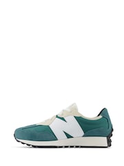 New Balance Green/White Boys 327 Trainers - Image 2 of 8
